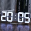 3D LED Дигитален Стенен или Настолен Часовник AURIOL