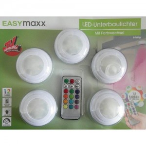 Easymaxx LED вградени светлини 5 броя