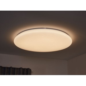 ПРОМОЦИЯ  LED Осветително Тяло LIVARNO Home Ø75.5см x H11см с Дистанционно Управление