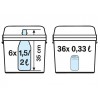 Електрическа Хладилна Чанта CRIVIT за 12V и 220V 30L