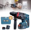 НОВО Мощен Безчетков Акумулаторен Перфоратор Къртач GERMAN MEISTER SDS 3 в 1 2 x 36V Li-Ion