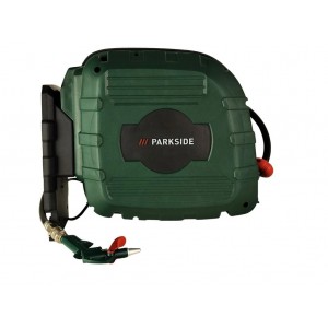Компресор с Автоматичен Барабан за Прибиране на Маркуча PARKSIDE PKS 1100 A1