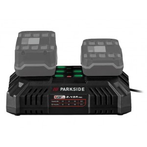 Мощно Двойно Зарядно Устройство PARKSIDE 2 x 4,5A PDSLG 20 B1 