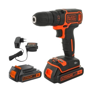Винтоверт Black&Decker 18V Li-Ion с 2 броя батерии Винтоверт Black&Decker 18V Li-Ion с 2 броя батерии