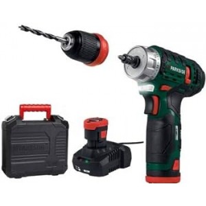 Винтоверт PARKSIDE 12V Li-Ion 2 в 1 със Зарядно и Батерия PBSA 12 B1 Винтоверт PARKSIDE 12V Li-Ion 2 в 1 със Зарядно и Батерия PBSA 12 B1