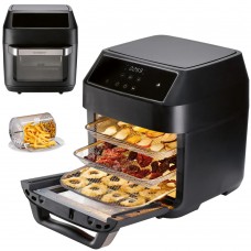 Многофункционален Фритюрник с Горещ Въздух 9 в 1 SILVERCREST SHF 1800 C1 12L Многофункционален Фритюрник с Горещ Въздух 9 в 1 SILVERCREST SHF 1800 C1 12L